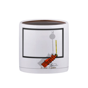 Mug Bunglon Bottle art