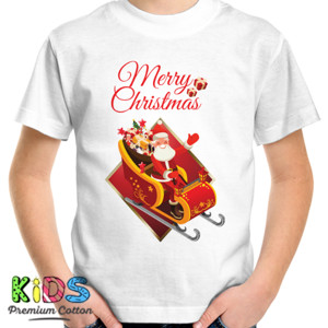 Kaos Kaos anak/Baju anak Merry Christmas natal