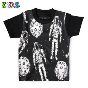 Kaos Anak Full-Print kaos fullprint anak astronot