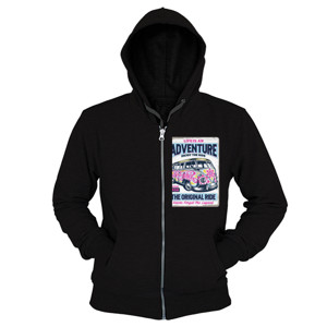 Hoodie Zipper LIFE AN ADVENTURE ENJOY THE RIDE