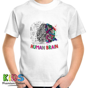 Kaos ANAK KARAKTER HUMAN BRAIN