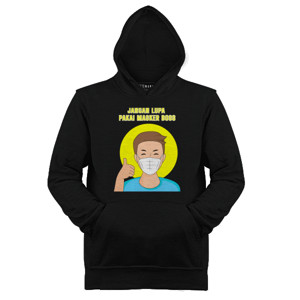 Jaket Hoodie Jangan Lupa Pakai Masker