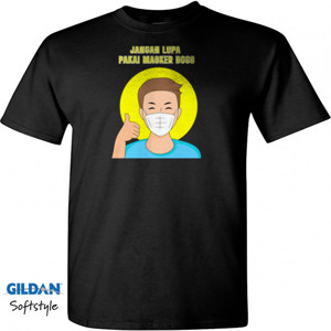 Kaos Jangan Lupa Pakai Masker