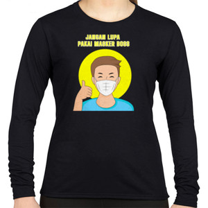 Kaos Jangan Lupa Pakai Masker