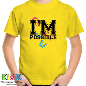 Kaos IM POSSIBLE FONT HITAM by SAI MALIMA