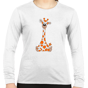 Kaos Distro Jerapah lucu