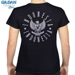 Kaos INDONESIA GARUDA PANCASILA print belakang