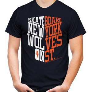 Kaos Skateboard Wolves