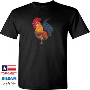 Kaos Rooster - V-neck Wanita by Co_mbro