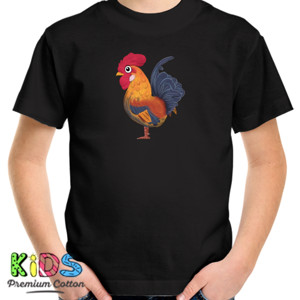 Kaos Rooster - V-neck Wanita by Co_mbro