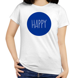 Kaos Happy In Circle