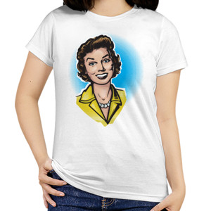 Kaos Pop Art Vintage Ads