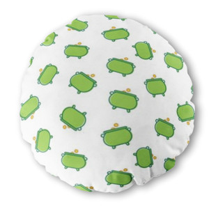 Bantal Bulat St Patrikcs Pot Pattern