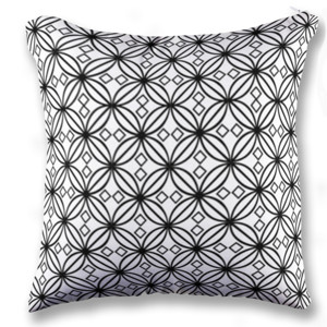Bantal Sofa Pola Batik White 1 - Customic47