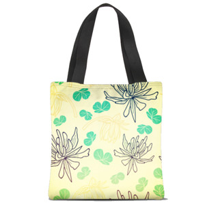 Tas Tote Fullprint FLORAL 2