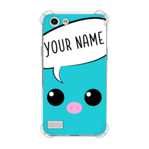 Casing HP Cute blue pig