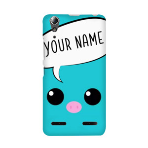 Cute blue pig Casing HP