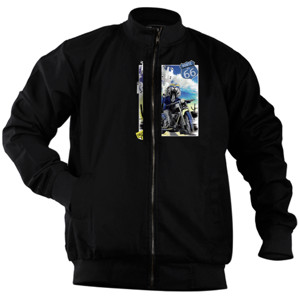Jaket Bomber Follow the Wind - Tiger Biker 2 
