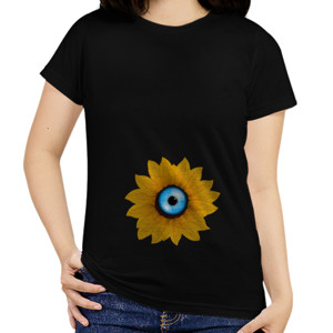 Kaos Gambar Bunga