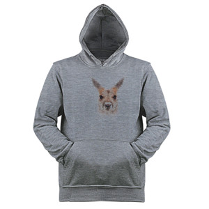 Jaket Hoodie Rabbit Mosaic