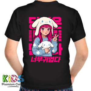 Kaos Pink Bunny Girl