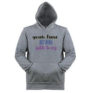 Jaket Hoodie Kaos Not Sad People - Time is life