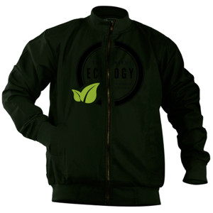 Jaket Bomber Think Green 