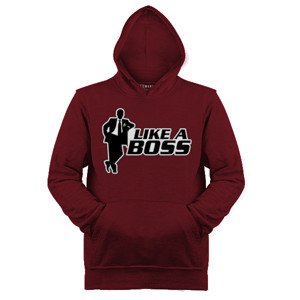 Jaket Hoodie Like a Boss