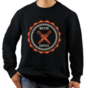 Jaket Sweater Distro Motor service