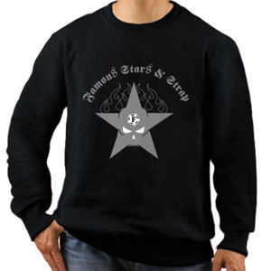 Jaket Sweater Distro Famous stars and strap