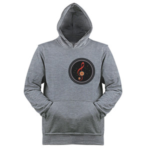 Jaket Hoodie DISTRO MUSIC FLYING NOTES