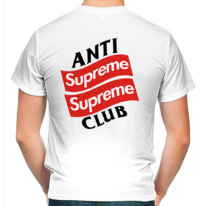 Kaos Anti Suprim - Black Font