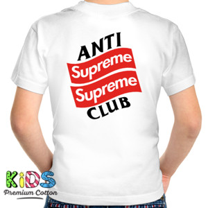 Kaos Anti Suprim - Black Font
