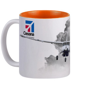 Mug mug aviation cessna smoke