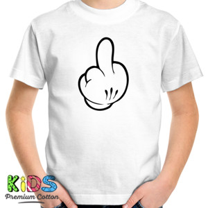 Kaos Kaos Tangan Fvck You Putih