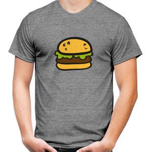 Kaos Burger Yellow