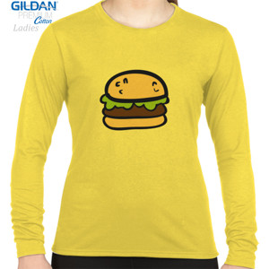 Kaos Burger Yellow