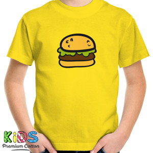 Kaos Burger Yellow