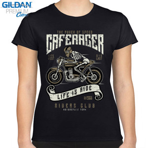 Kaos Caferacer Life Is Ride