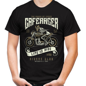 Kaos Caferacer Life Is Ride
