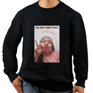 Jaket Sweater Custom photo shirt