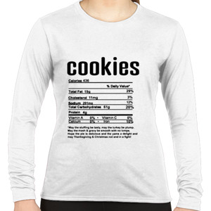Kaos Christmas Cookies Nutritional Facts - 1