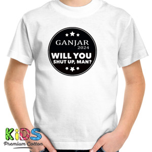 Kaos Will You Shut Up, Man ganjar logo 2