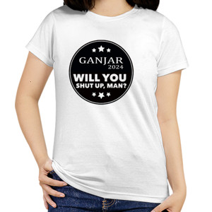 Kaos Will You Shut Up, Man ganjar logo 2