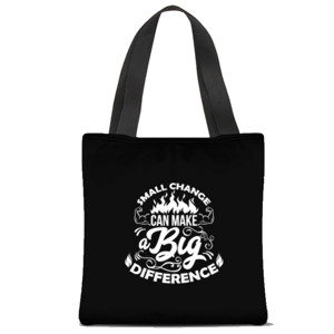 Tas Tote Fullprint tas typography #1