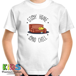 Kaos Stay Home and Chill White