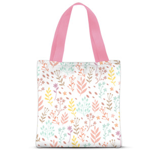 Tas Tote Fullprint Florish