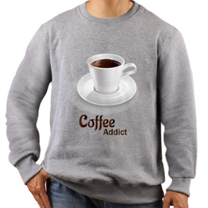Jaket Sweater Coffee Addict