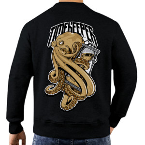 Jaket Sweater Timekeeper Black
