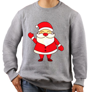 Jaket Sweater Hello Christmas